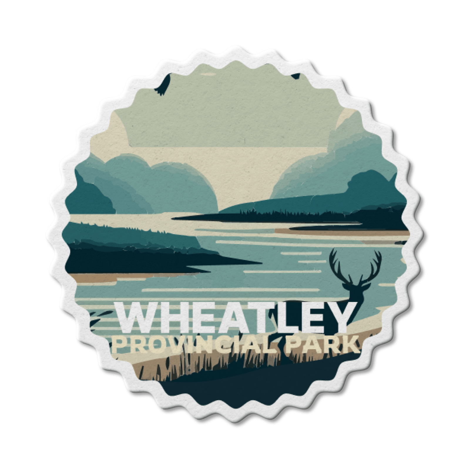 Wheatley Ontario Provincial Park Waterproof Vinyl Sticker, Canada Parks