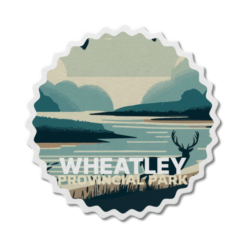 Wheatley Ontario Provincial Park Waterproof Vinyl Sticker, Canada Parks