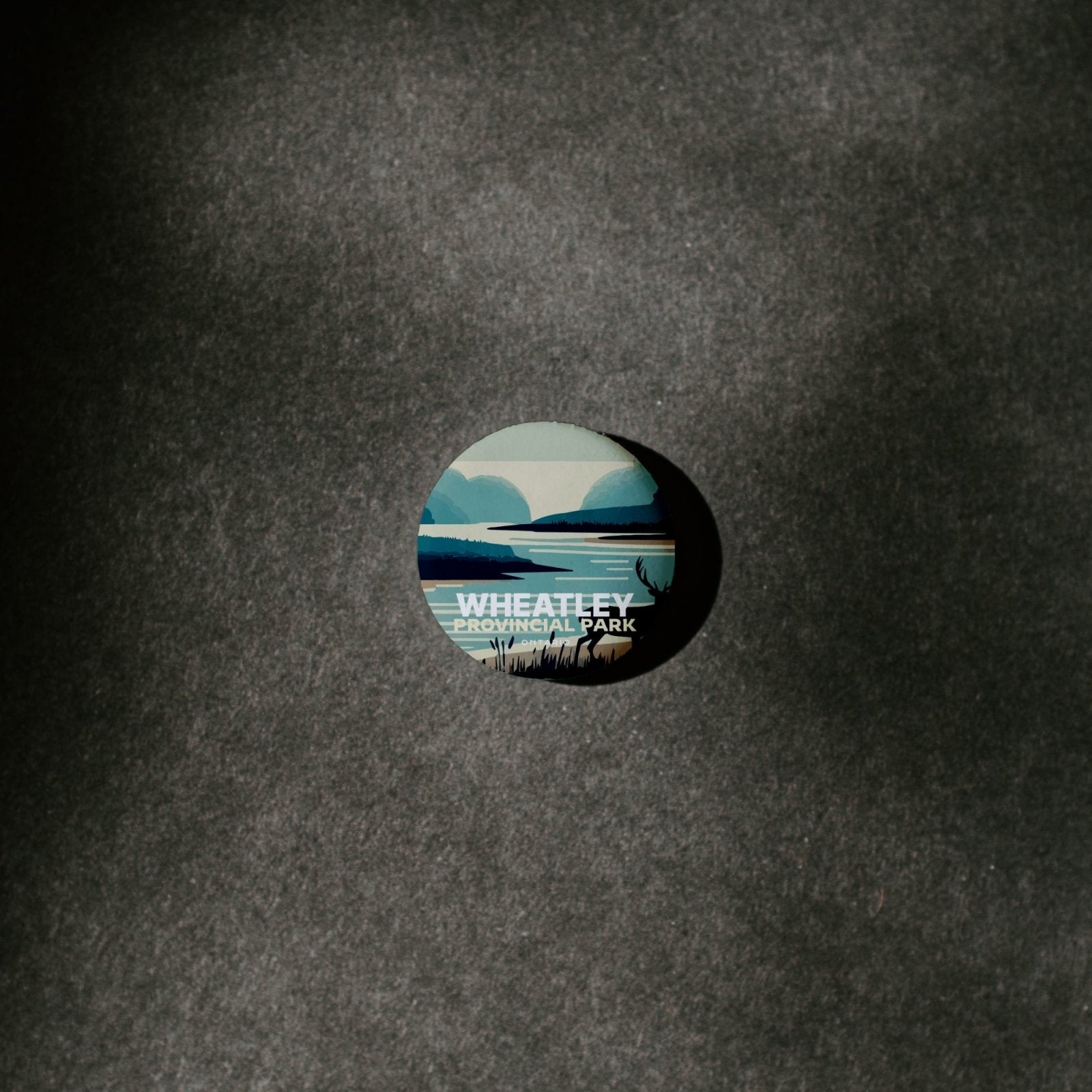 Wheatley Provincial Park of Ontario Pinback Button, Canada Parks