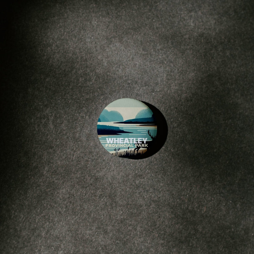 Wheatley Provincial Park of Ontario Pinback Button, Canada Parks