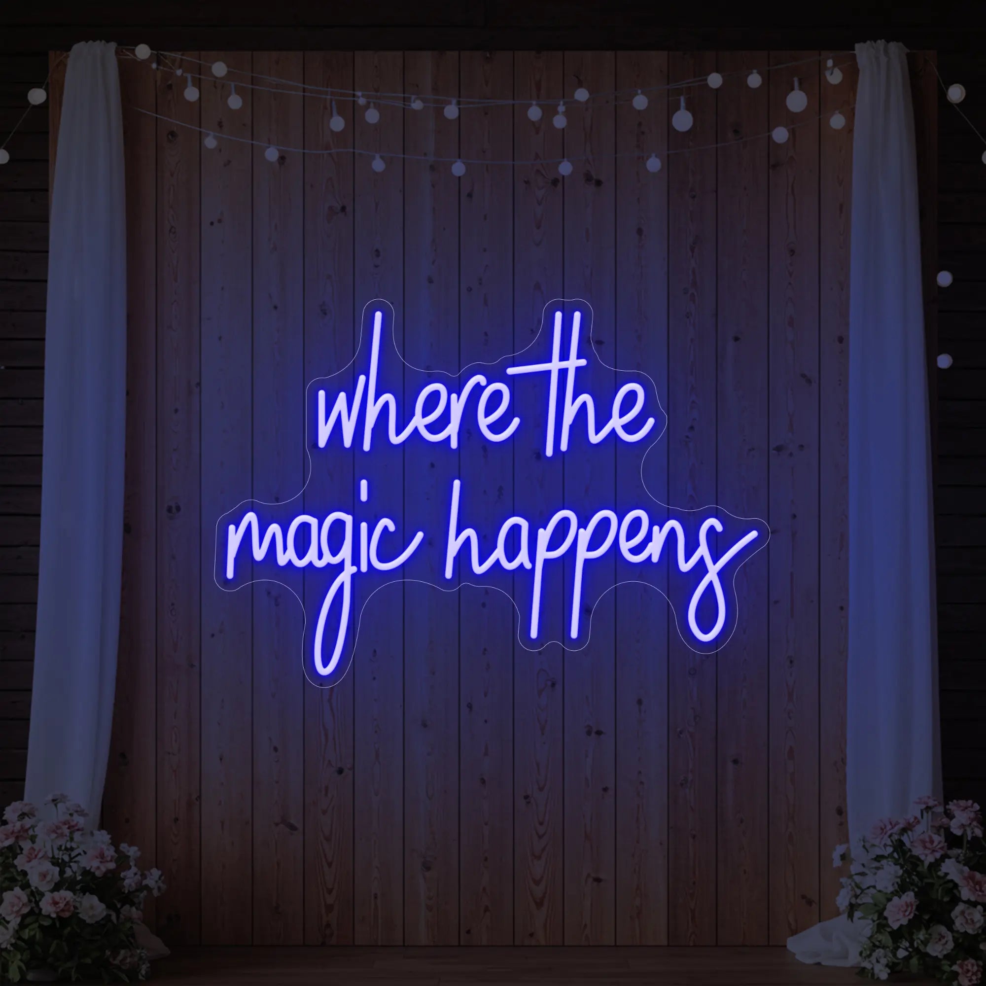 Where The Magic Happens Led Neon Sign