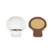 White-Coated Mini Mushroom Chocolate Dragees