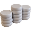 13 Large White Crokinole Discs - Half Set (Matte Finish)