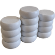13 Mini White Crokinole Discs - Half Set (Shiny Finish)