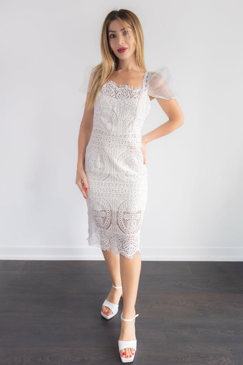 Chic White Dress