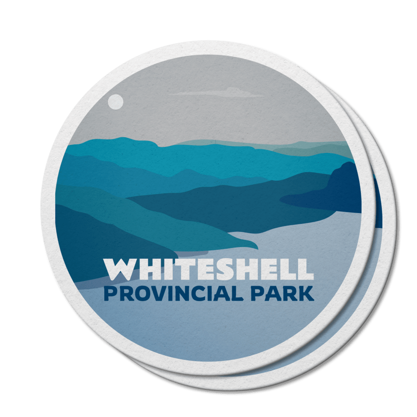 Whiteshell Manitoba Provincial Park Waterproof Vinyl Sticker, Canada Parks