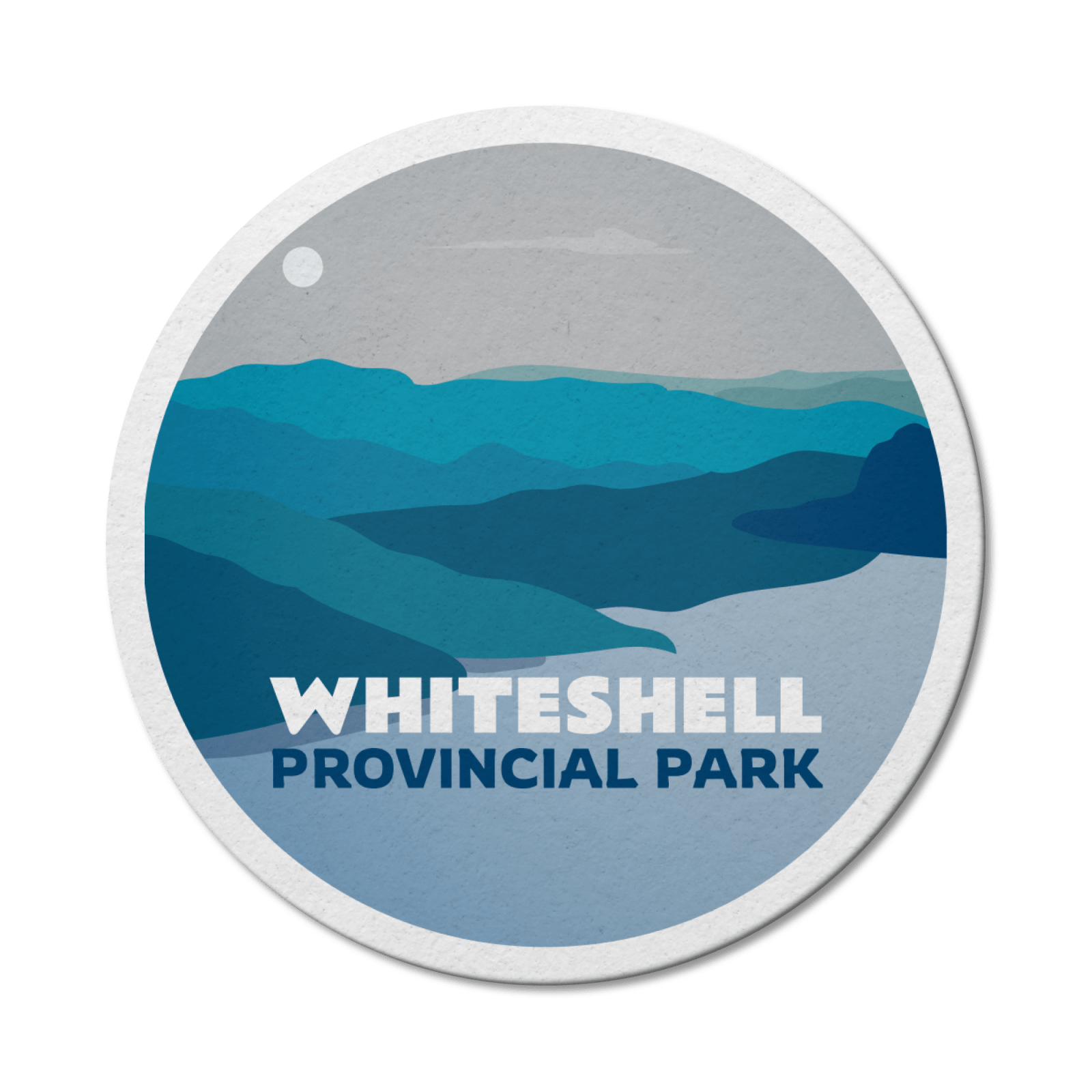 Whiteshell Manitoba Provincial Park Waterproof Vinyl Sticker, Canada Parks
