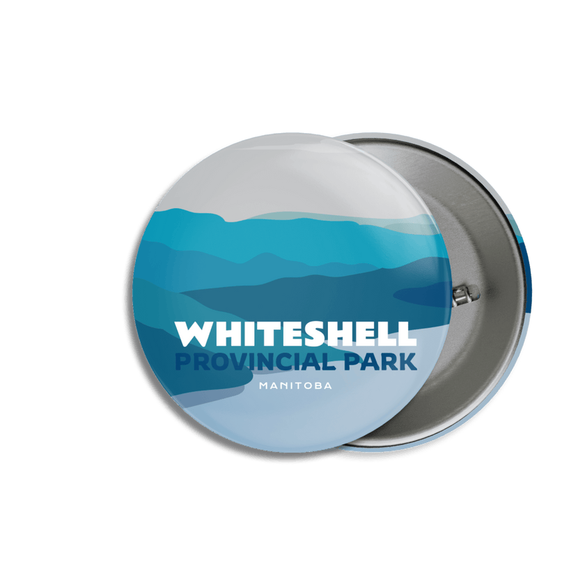 Whiteshell Provincial Park of Manitoba Pinback Button, Canada Parks