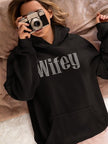 Wifey Rhinestone Shirt – Bride & Newlywed Sparkle Bling Tee | Blingdazzel