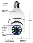 WiFi CAMERA 1080P Bulb 4X Zoom Camera E27 Home 5GWiFi Alarm Monitor Best Home Security Camera System Wireless CCTV Outdoor Security Camera