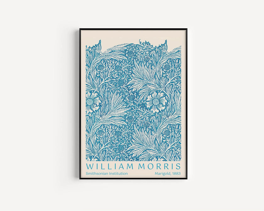 William Morris Art Nouveau Poster Set: Museum Exhibition Prints