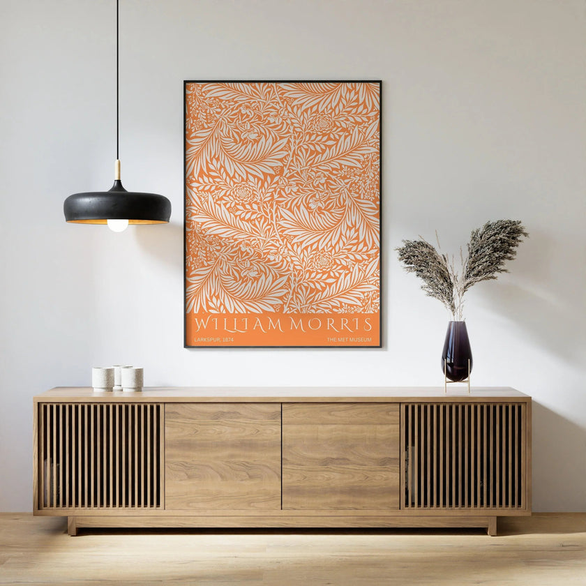 William Morris Art Nouveau Poster Set: Museum Exhibition Prints