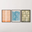 William Morris Art Nouveau Poster Set: Museum Exhibition Prints