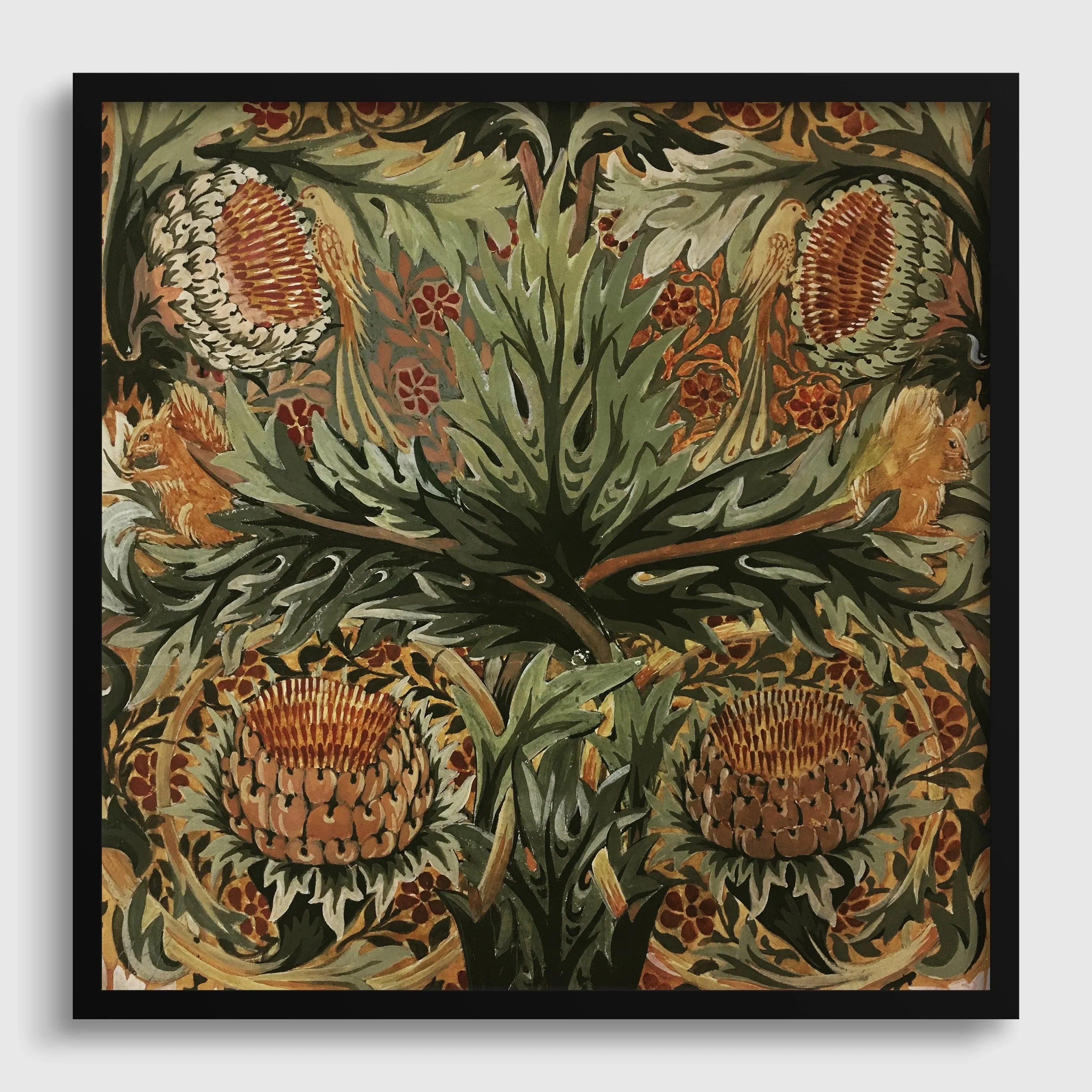 Artichokes, Birds and Squirrels
