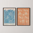 William Morris Botanical Print Set: Wild Tulip & Marigold, Vintage Art