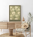 William Morris Chrysanthemum Print: Vintage Botanical Art