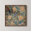 William Morris Chrysanthemum Print: Vintage Botanical Art, Framed or Unframed