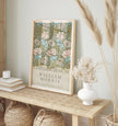 William Morris Chrysanthemum Print: Vintage Botanical Art Giclee