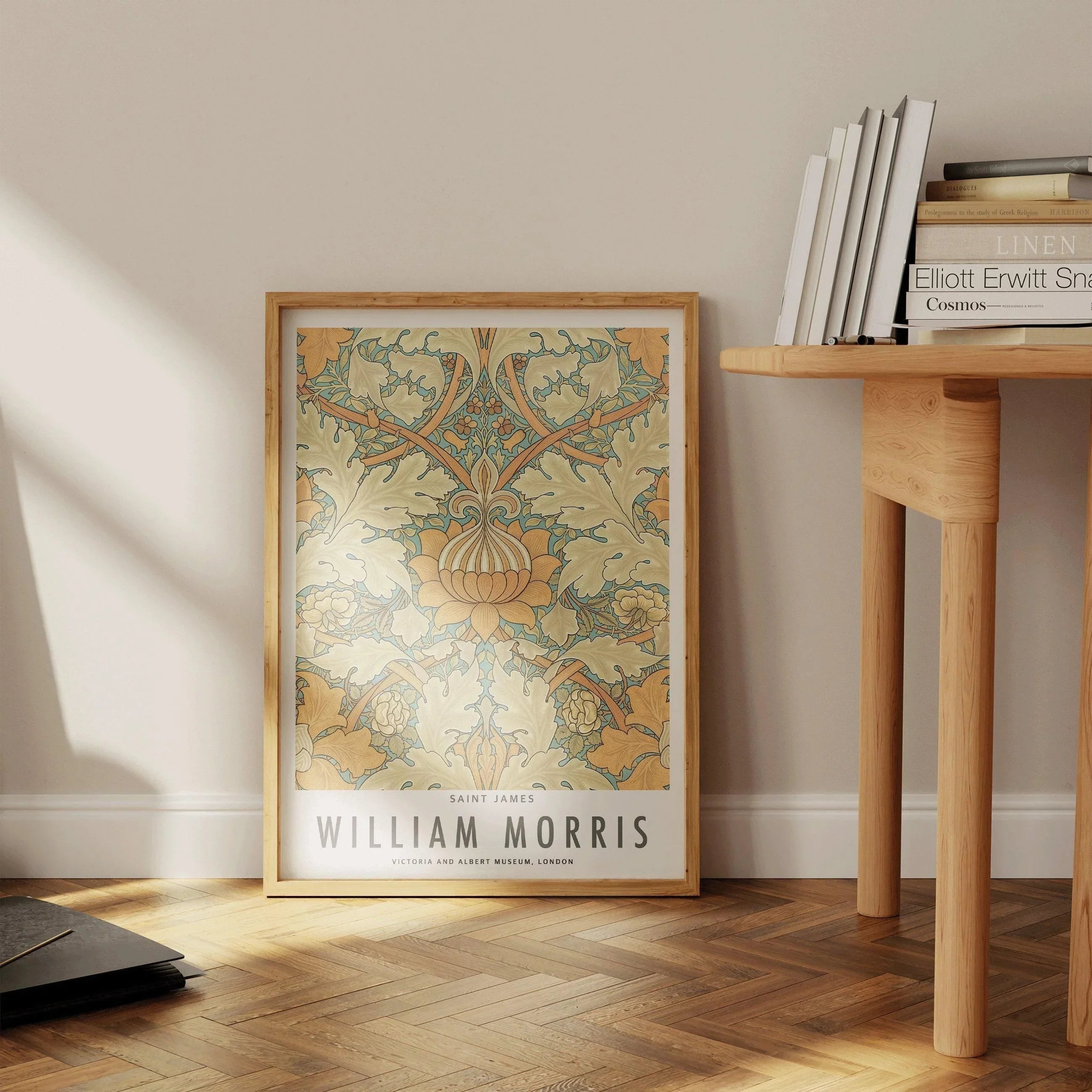 William Morris St. James Print: Vintage Botanical Art Poster