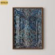 William Morris Swirling Leaf Print: Vintage Botanical Art (Framed Available)