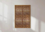 William Morris 'The Fig Tree' Print: Vintage Brown Pattern, Giclee Art