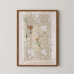 William Morris Tulip Print: Vintage Botanical Art, Giclee Fine Art
