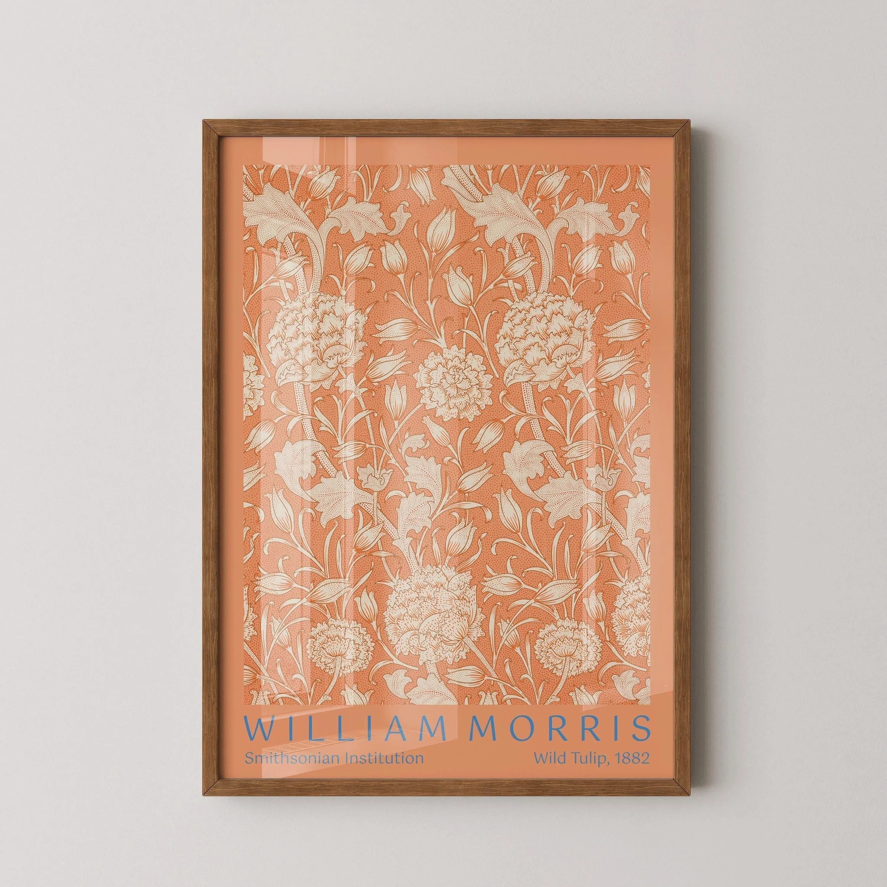 William Morris Wild Tulip Print: Vintage Botanical Art (Giclee)