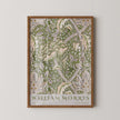 William Morris Windrush Art Print: Vintage Botanical Poster