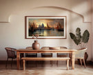 William Stanley Haseltine: Santa Maria della Salute Sunset Seascape Art Print (2x1)