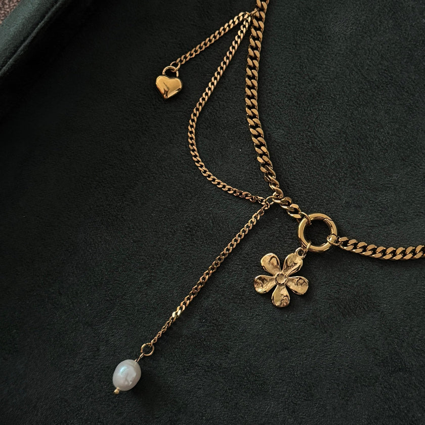Willow Necklace- Gold