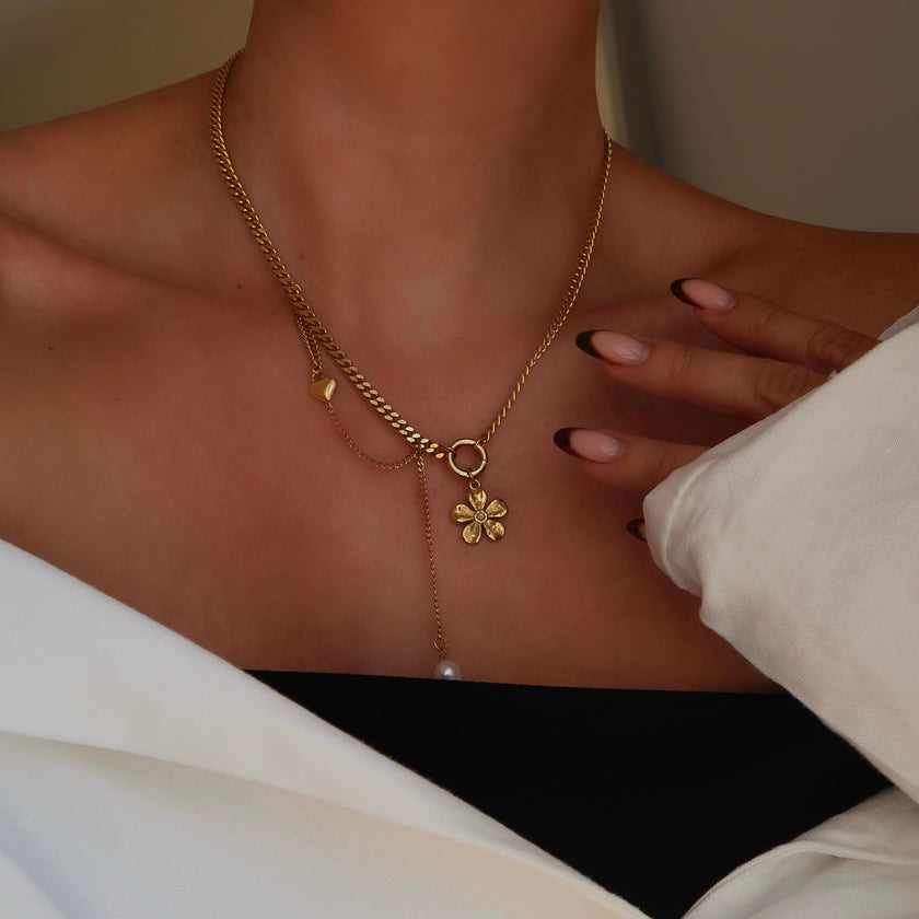 Willow Necklace- Gold
