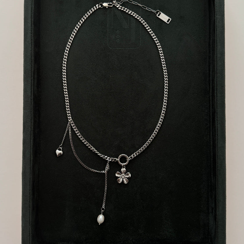 Willow Necklace- Silver