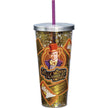 Willy Wonka 32oz Sticker Print Glitter Cup
