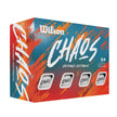 Balles de golf WILSON Chaos colorées