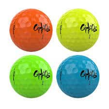 Balles de golf WILSON Chaos colorées
