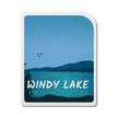 Windy Lake Ontario Provincial Park Waterproof Vinyl Sticker, Canada Parks