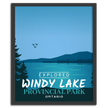Windy Lake Provincial Park 'Explored' Poster, Canada Parks