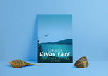 Windy Lake Provincial Park 'Explored' Poster, Canada Parks