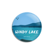Windy Lake Provincial Park of Ontario Pinback Button, Canada Parks