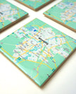 Winnipeg Map Coasters