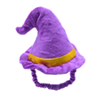 Wearable Witch Hat Dog Toy – Squeaks & Crinkles
