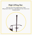 Adjustable Workout Bench with Weight Sets