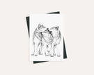 Wolf Pack - Greeting Card