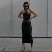 Women's Backless Dress Fashionable Slim-fit Halter