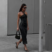 Women's Backless Dress Fashionable Slim-fit Halter