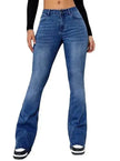 Women's Fashion Casual High Waist Slim-fit Stretch Jeans Pant Trousers