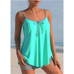 Women's Fashion Solid Color Loose Beach Casual Swimming Suit