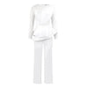 Women's Fashion Splicing Beads Jumpsuit
