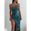 Women's Sleeveless Split Party Dress