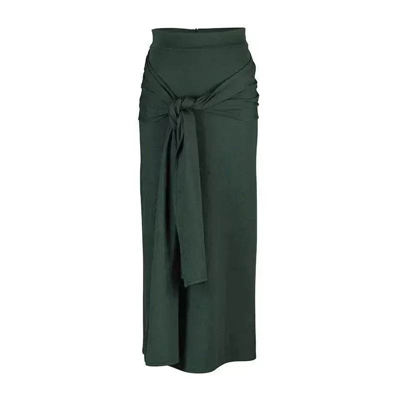 Women's Solid Color Arab  Hip Skirt